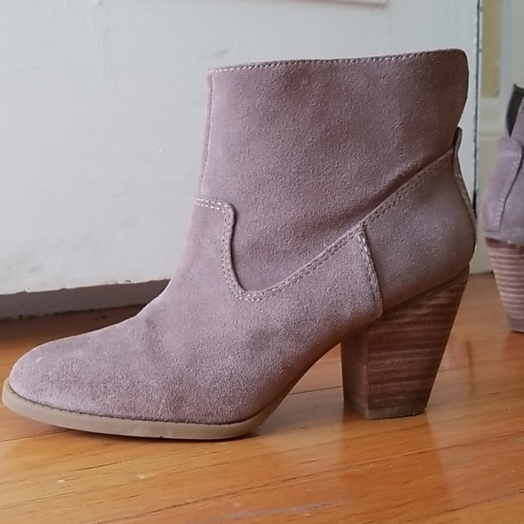 Nine West Western Suede Leather Ankle Boot - Picture 4 of 12